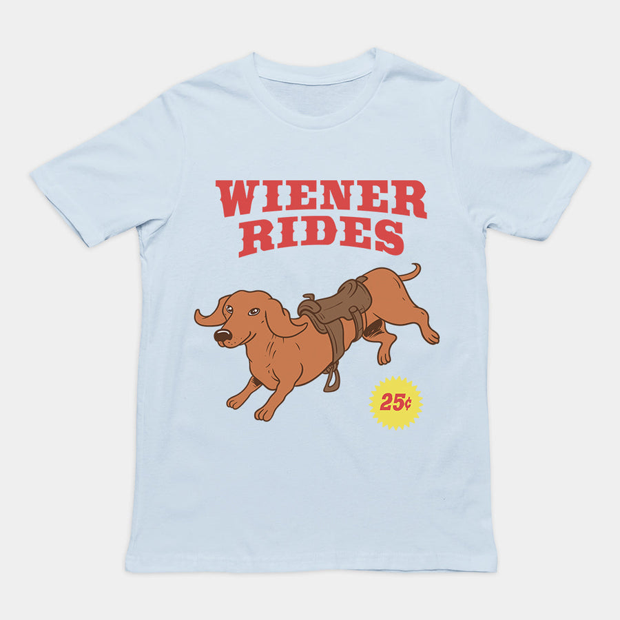 Wiener Rides T-Shirt Orbital Clothing