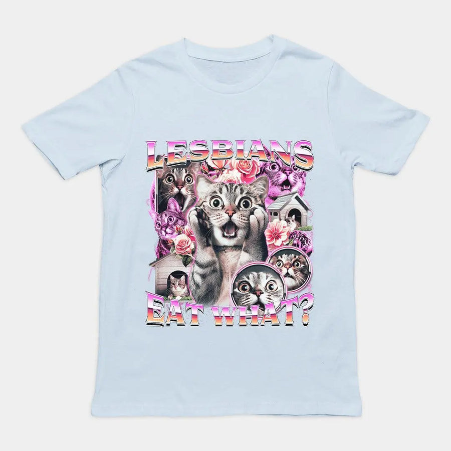 Lesbians Eat What T-Shirt - Orbital Clothing