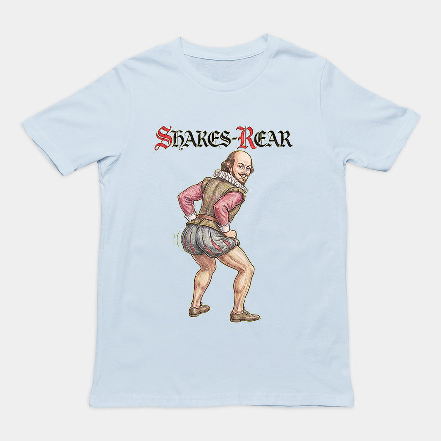 Shakes-Rear (William Shakesrear) T-Shirt Orbital Clothing