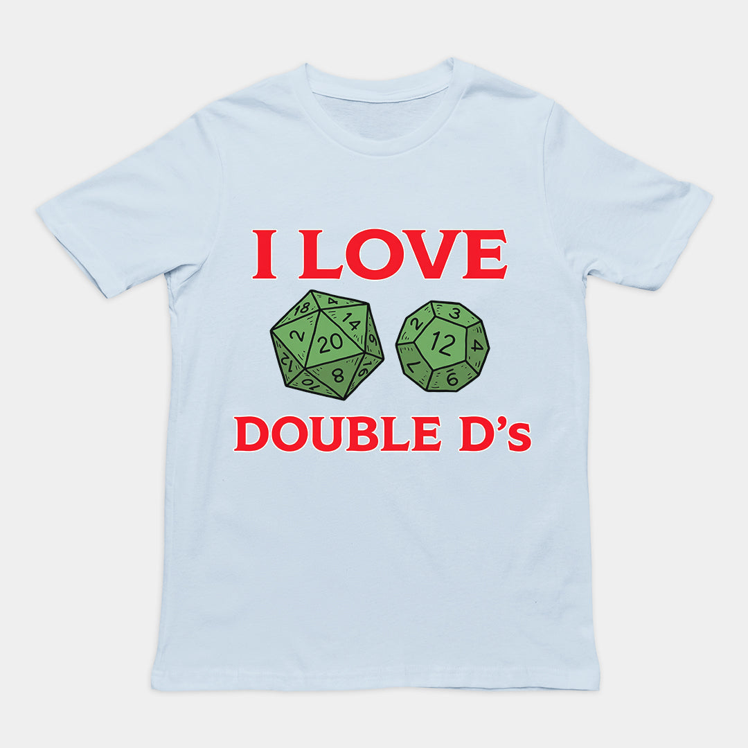 I love Double D's (Dungeons and Dragons) T-Shirt Orbital Clothing