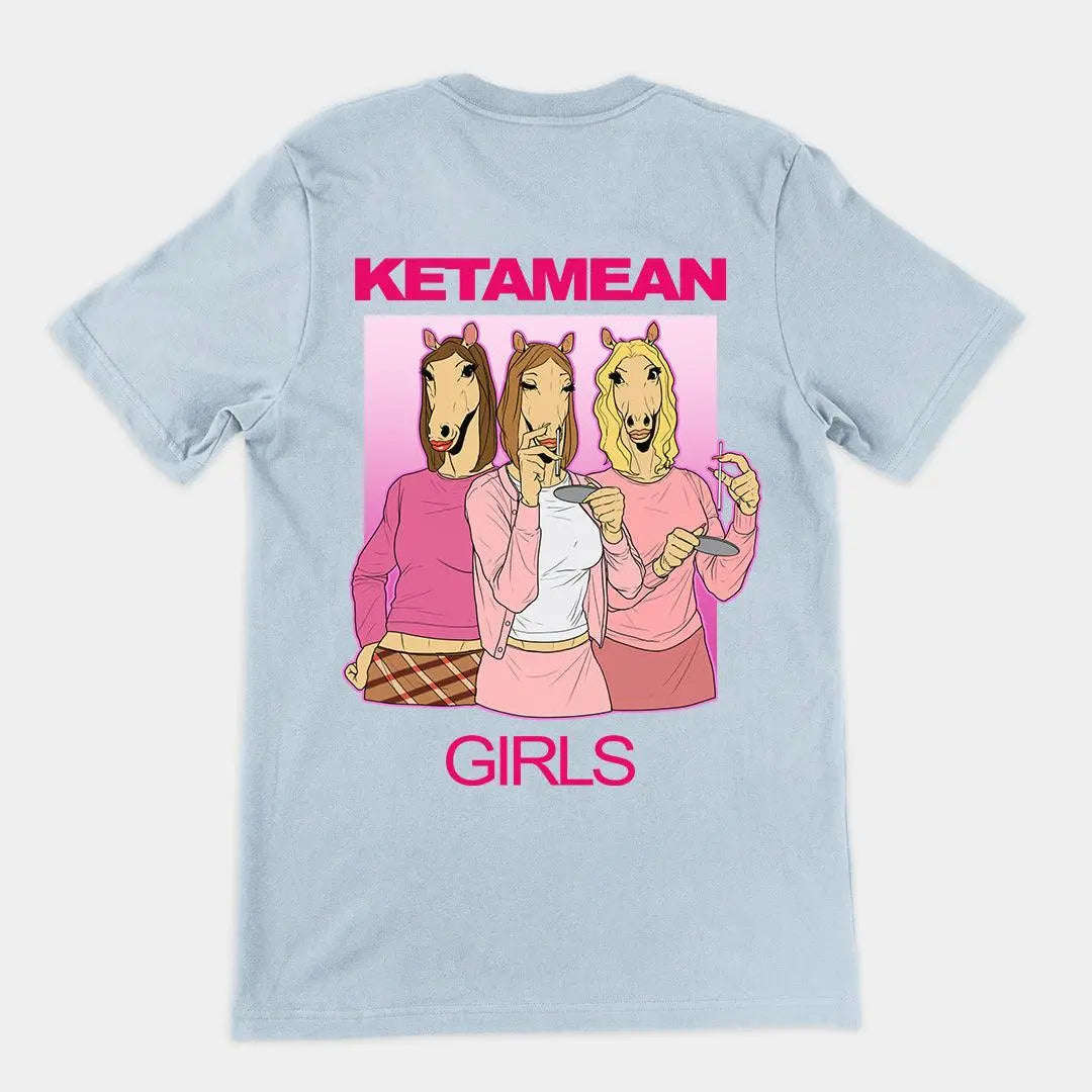 Ketamean Girls t-shirt (backprint) - Orbital Clothing