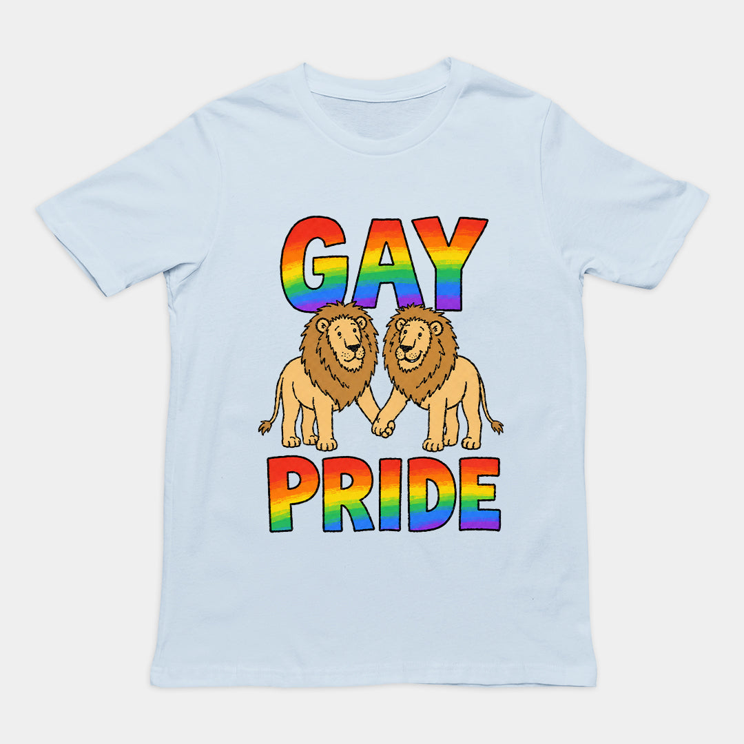 Gay Pride (lions) T-Shirt Orbital Clothing