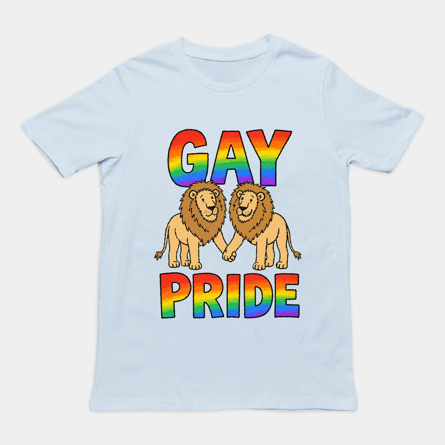 Gay Pride (lions) T-Shirt Orbital Clothing