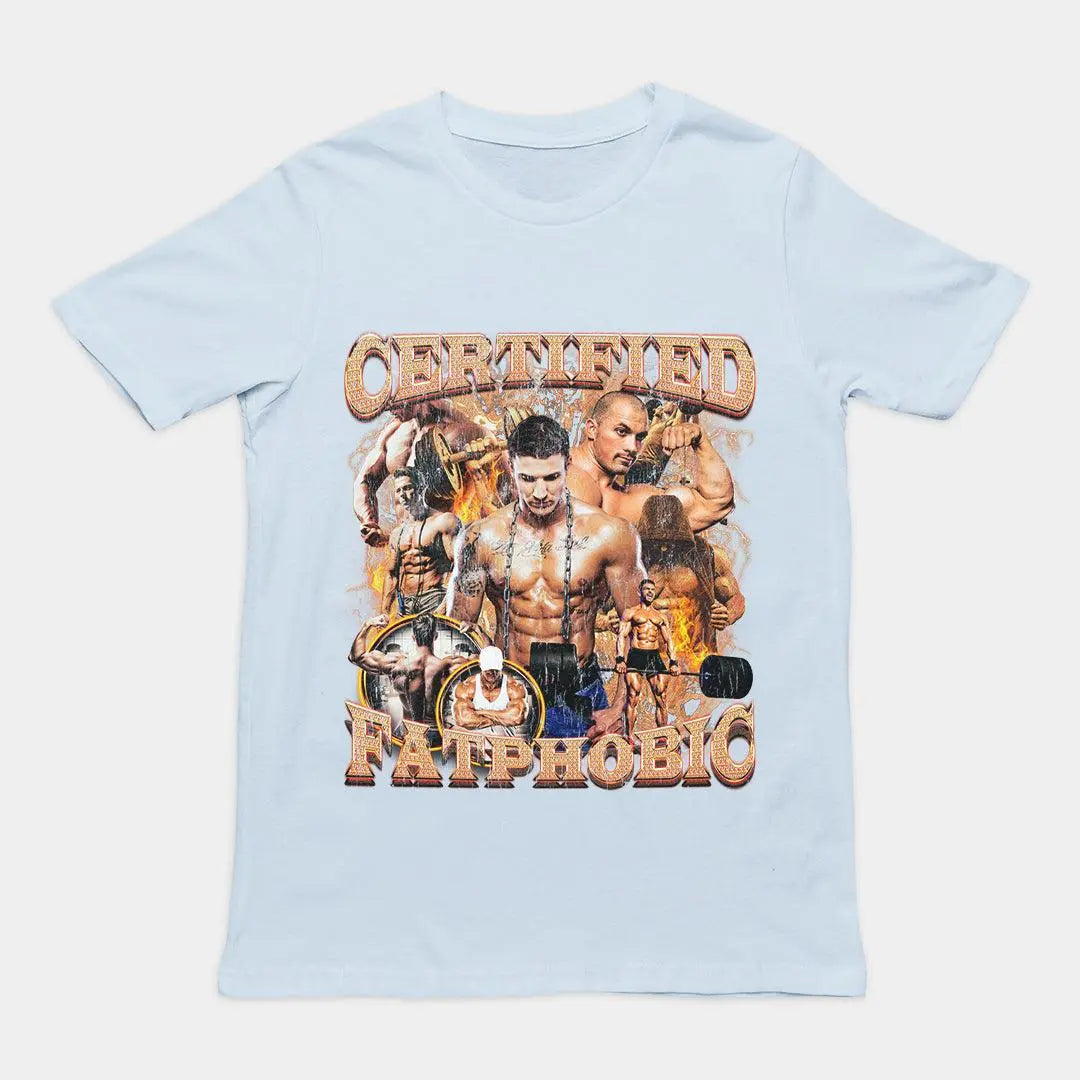 Certified Fatphobic t-shirt - Orbital Clothing