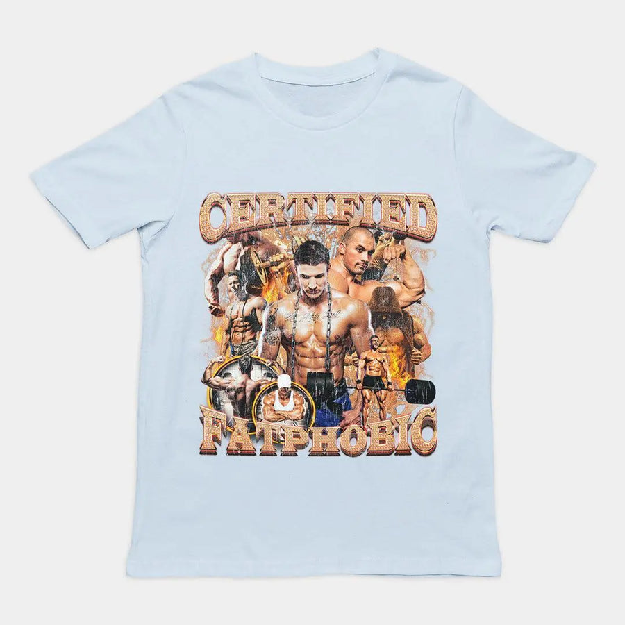 Certified Fatphobic t-shirt - Orbital Clothing