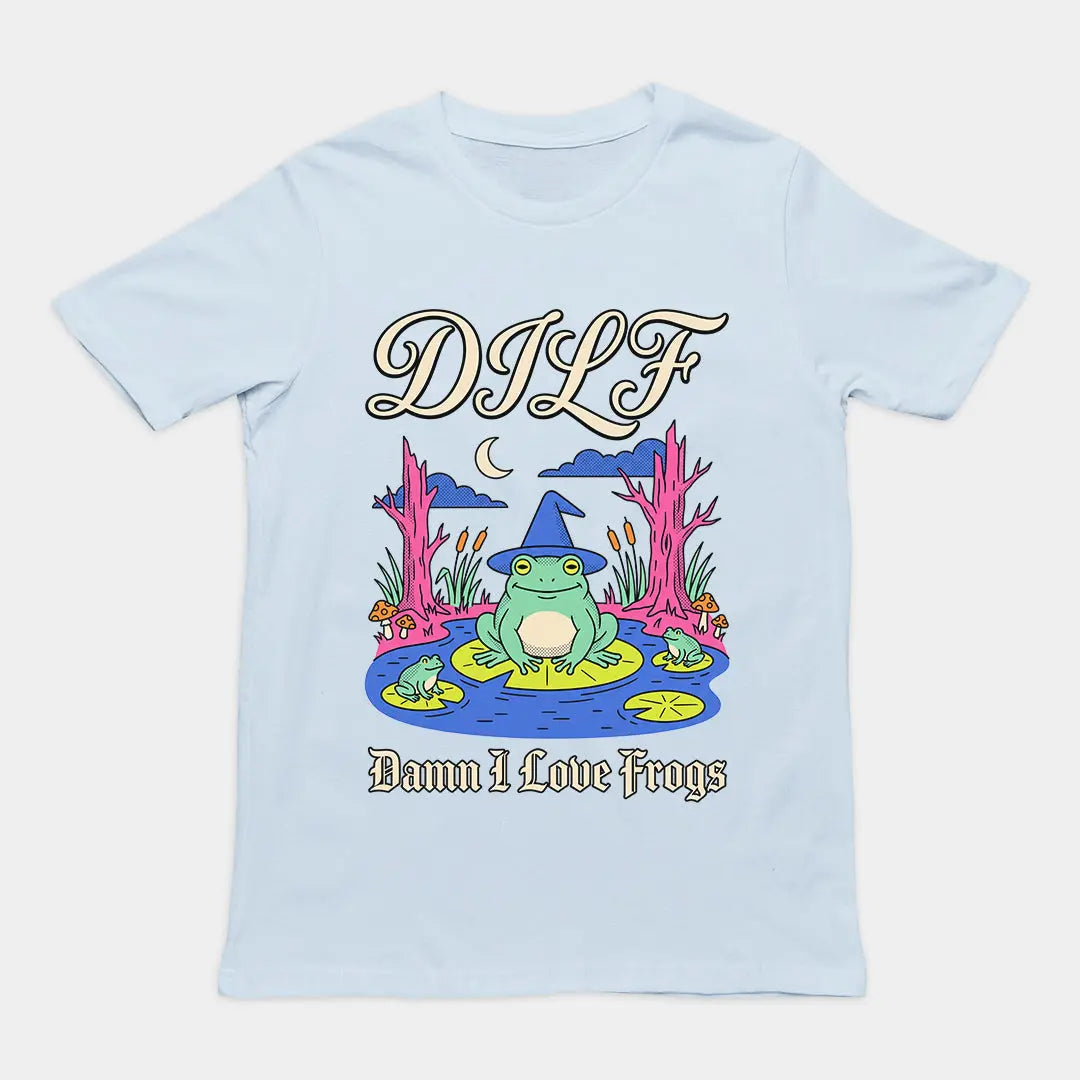 DILF (Damn I Love Frogs) T-Shirt Orbital Clothing