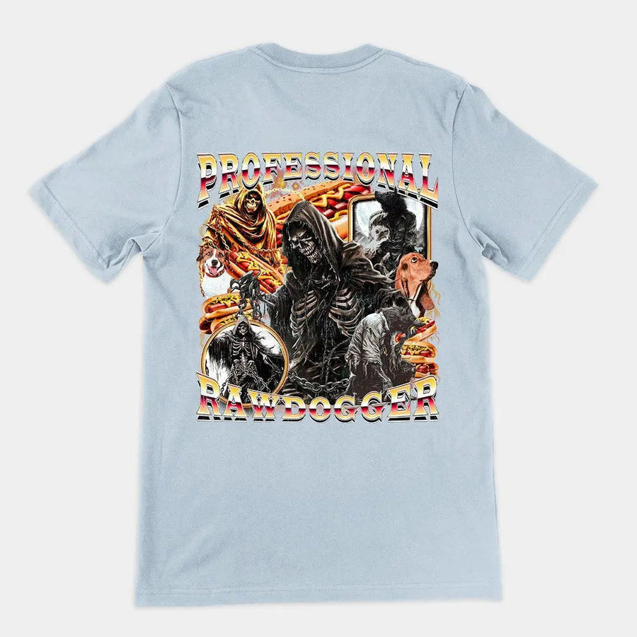 Professional Rawdogger t-shirt (backprint) - Orbital Clothing