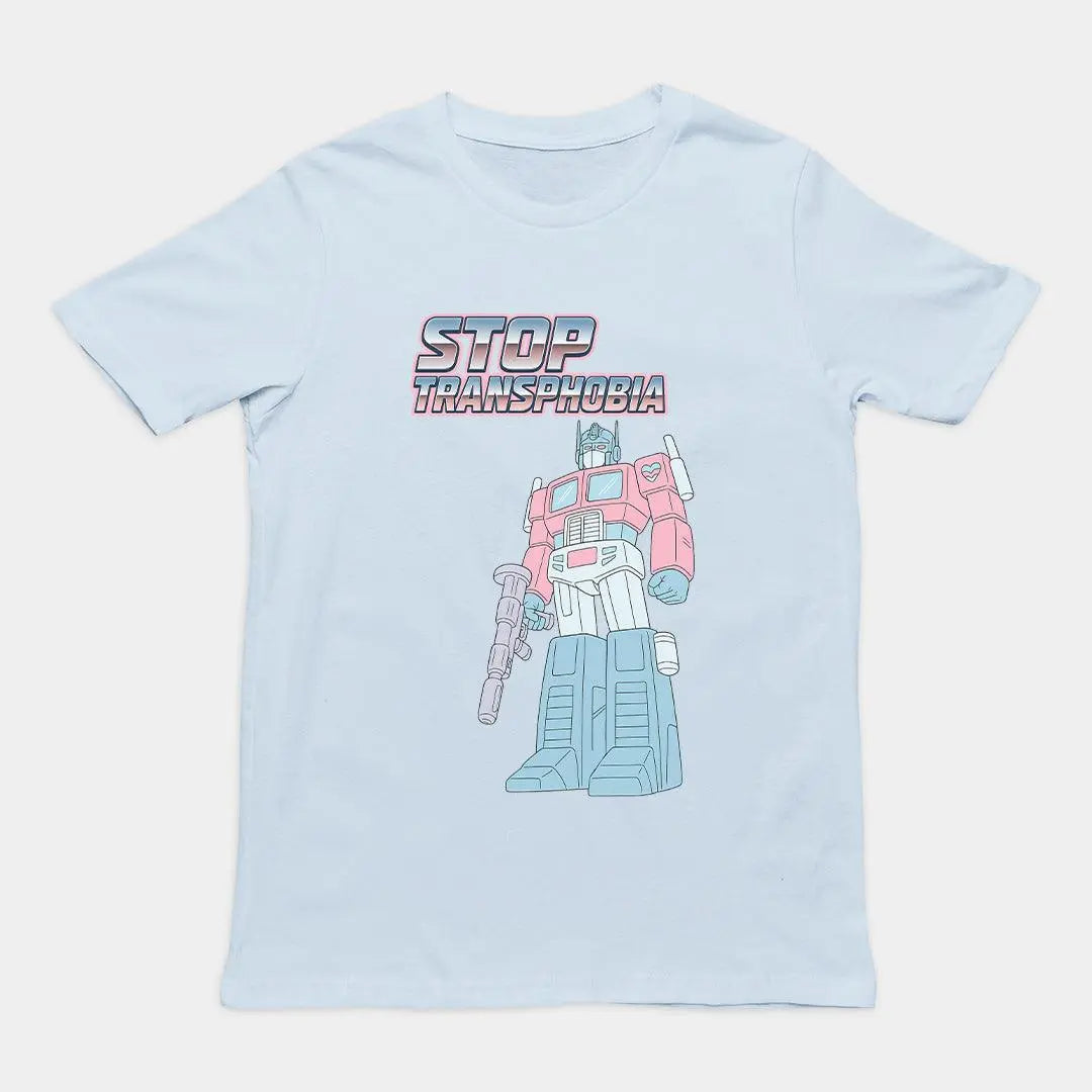 Stop Transphobia T-Shirt - Orbital Clothing