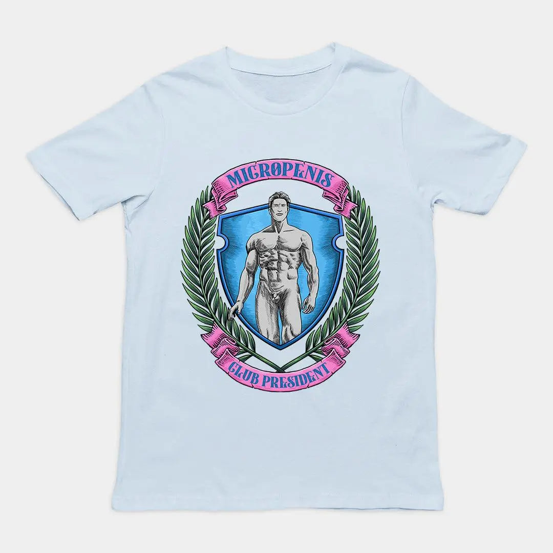 Micro Penis Club President t-shirt - Orbital Clothing