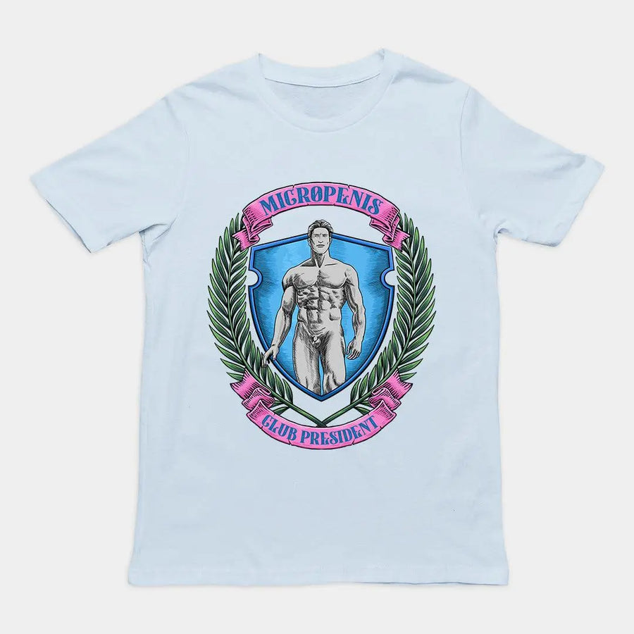 Micro Penis Club President t-shirt - Orbital Clothing