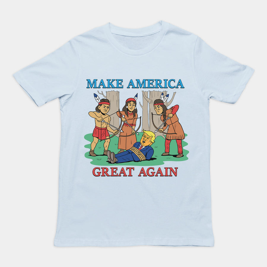 Make America Great Again (Native Americans) T-Shirt Orbital Clothing