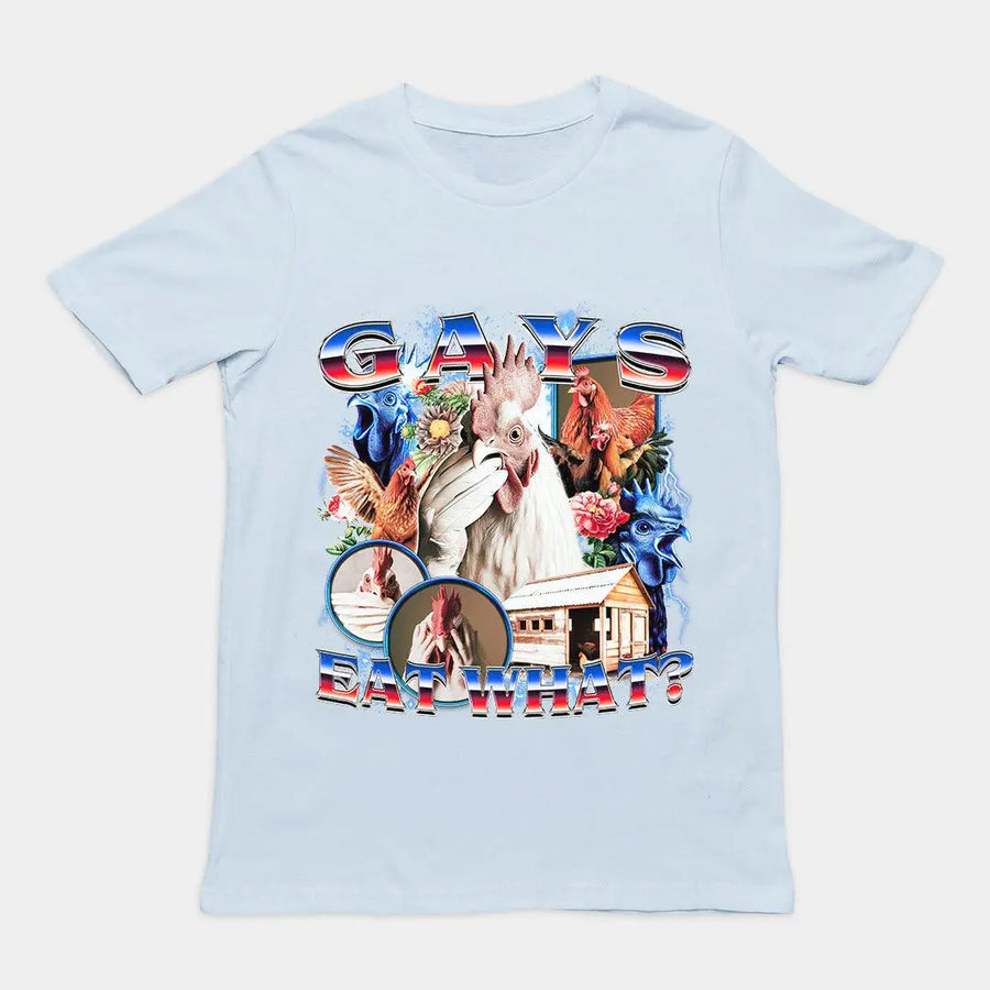 Gays Eat What T-Shirt - Orbital Clothing