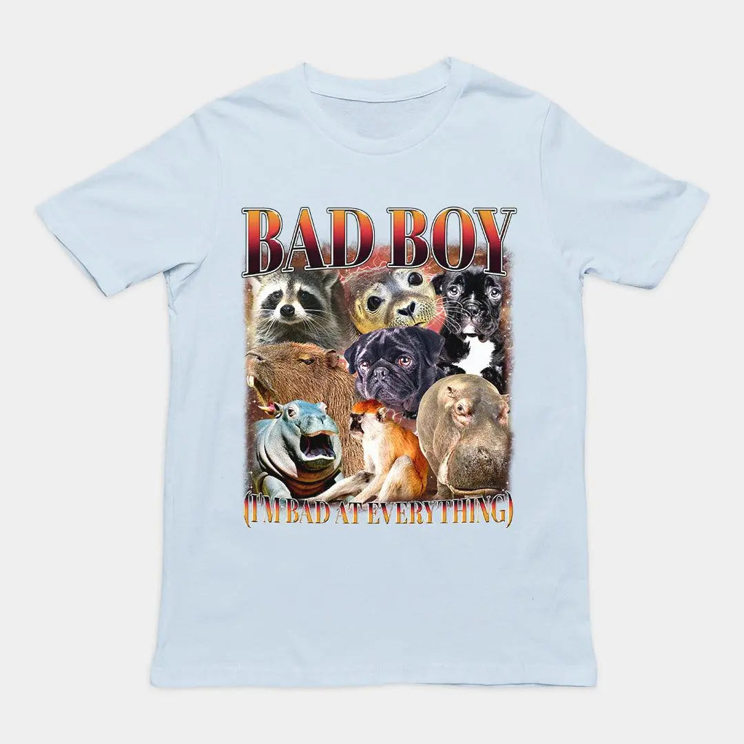 Bad Boy (I'm Bad at Everything) T-Shirt - Orbital Clothing