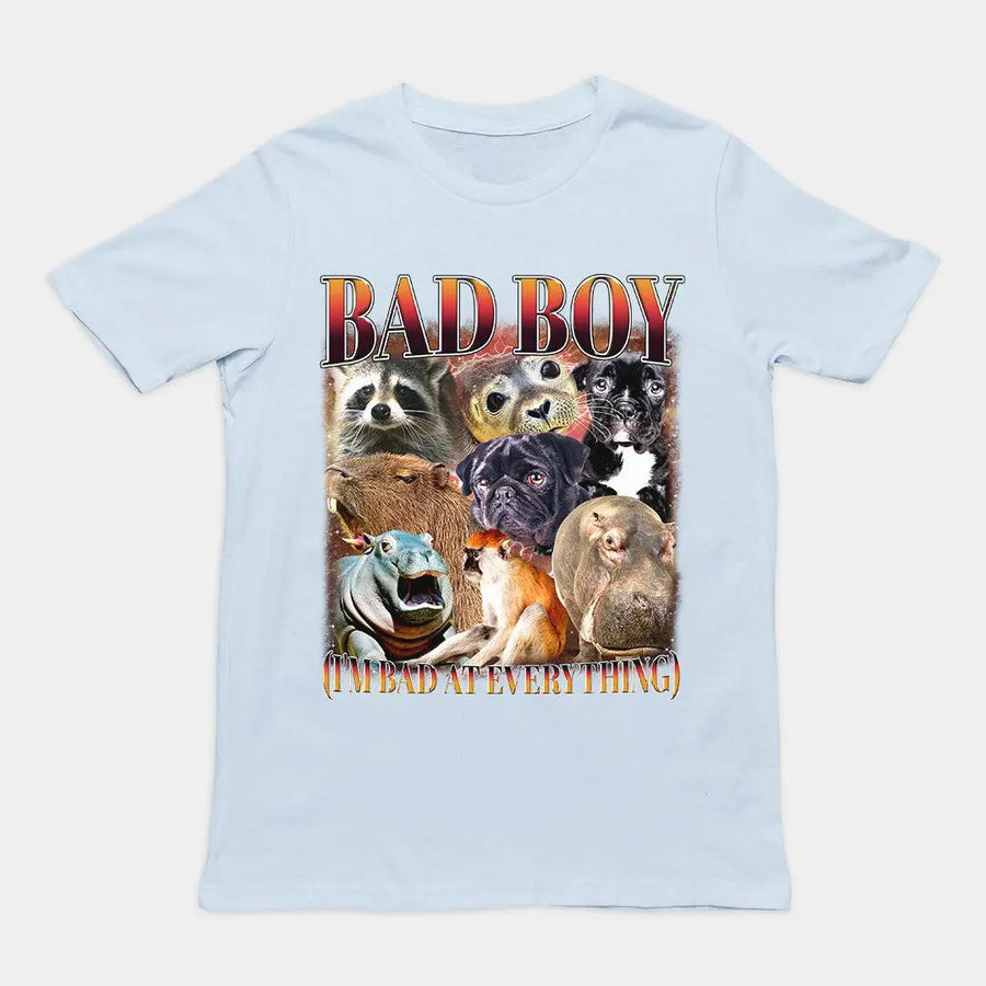 Bad Boy (I'm Bad at Everything) T-Shirt - Orbital Clothing