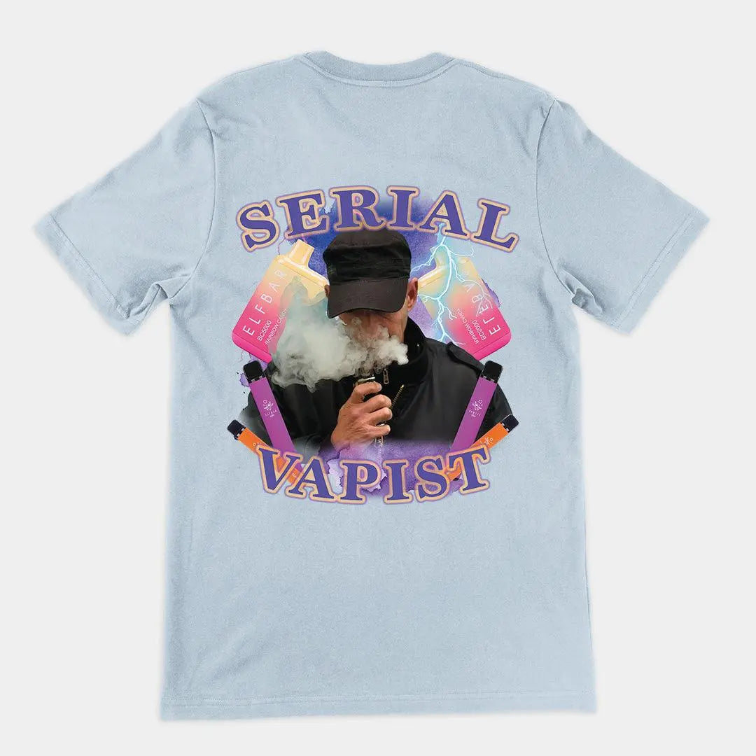 Serial Vapist (OG design) t-shirt (backprint) - Orbital Clothing