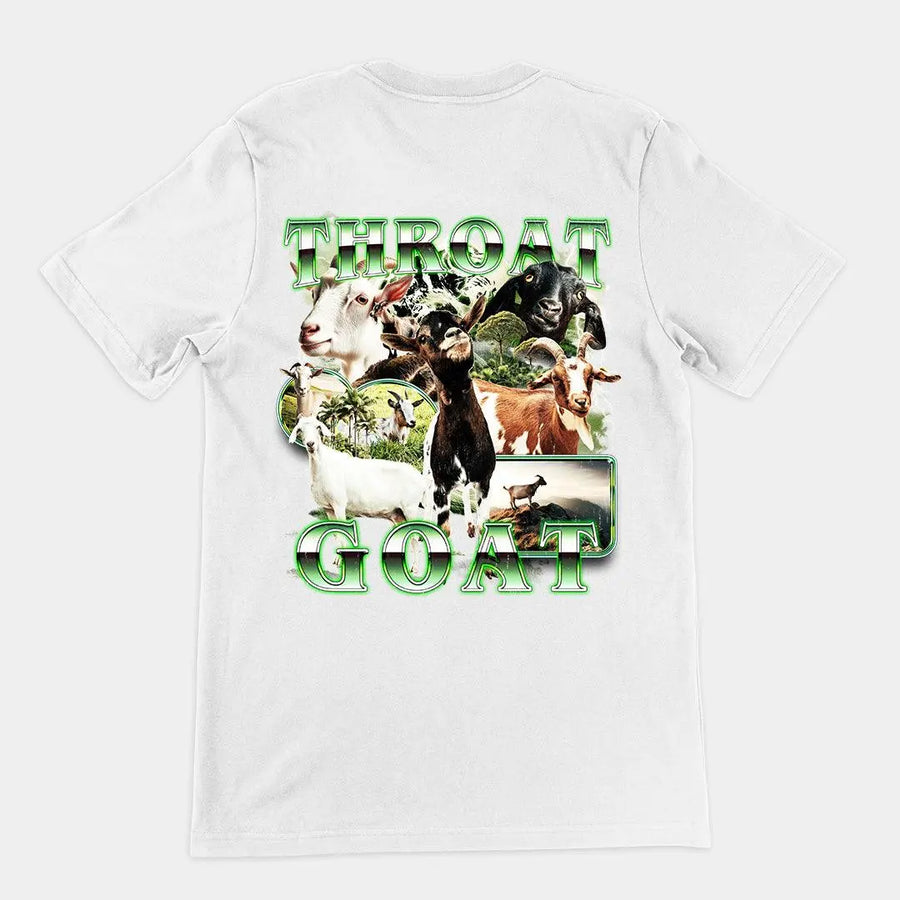 Throat Goat t-shirt (backprint) - Orbital Clothing