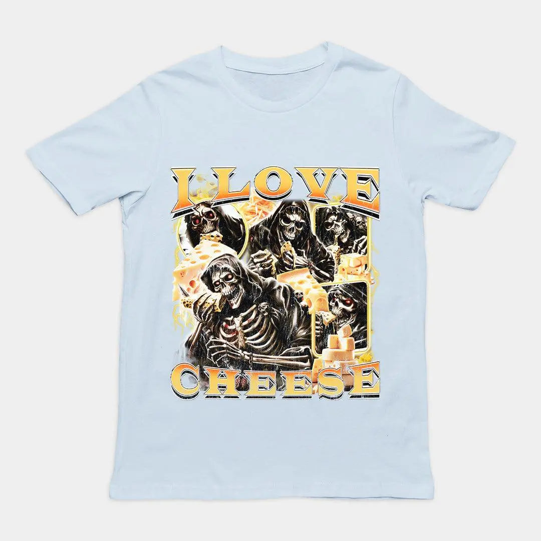 I Love Cheese t-shirt - Orbital Clothing
