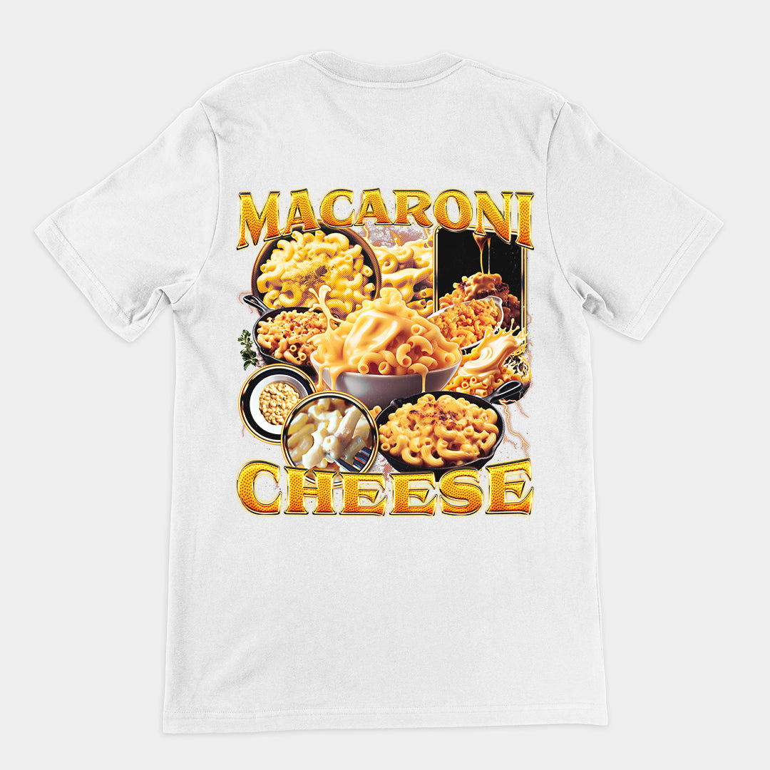 Macaroni Cheese t-shirt (backprint)