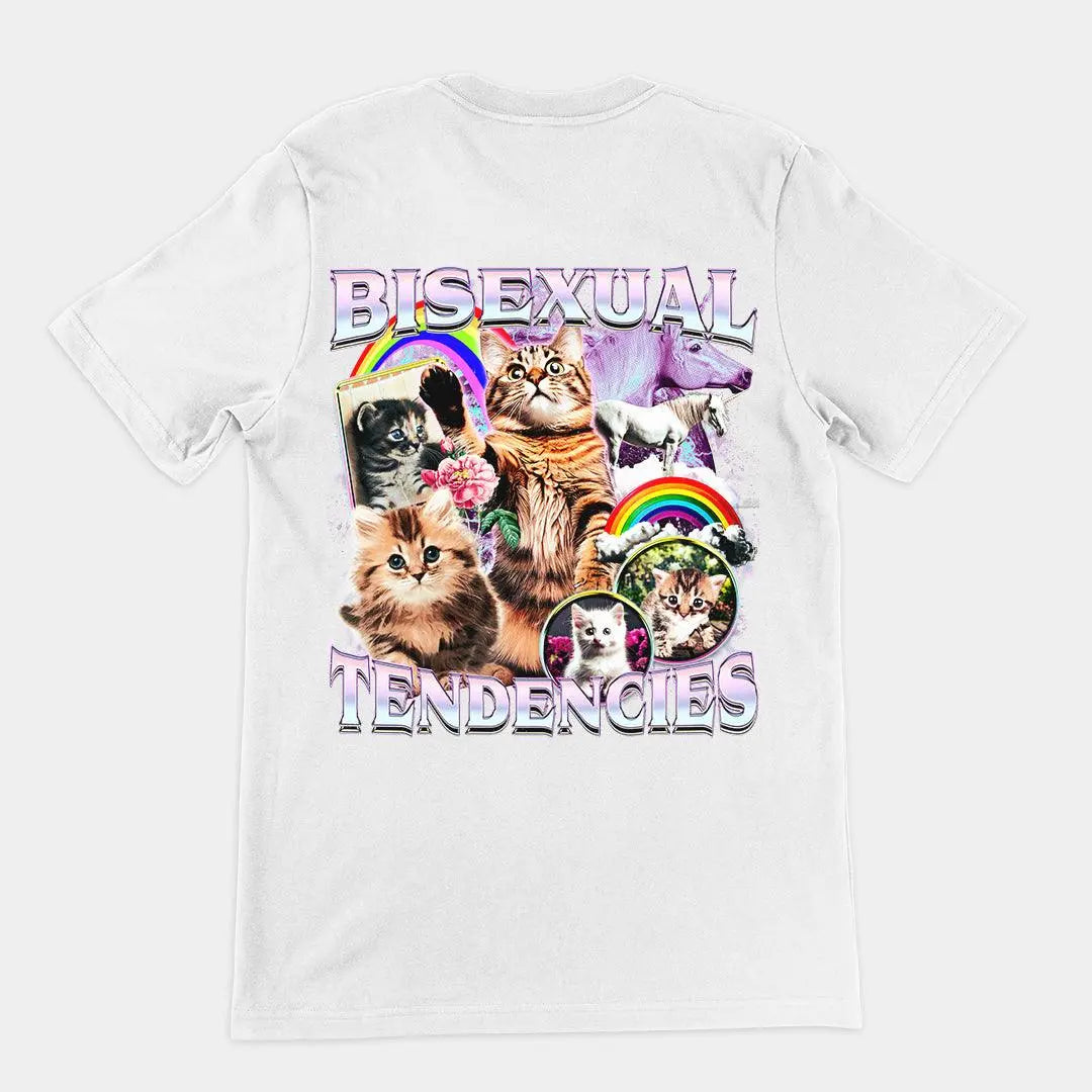 Bisexual Tendencies t-shirt (backprint) - Orbital Clothing