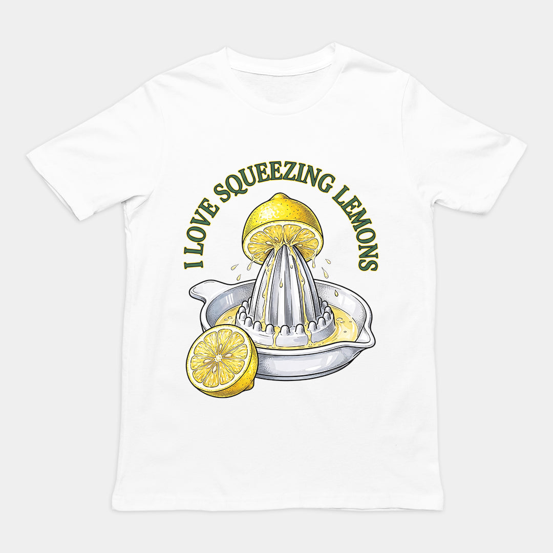 I love squeezing lemons T-Shirt Orbital Clothing