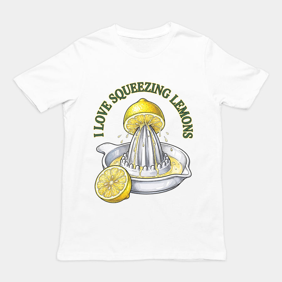 I love squeezing lemons T-Shirt Orbital Clothing