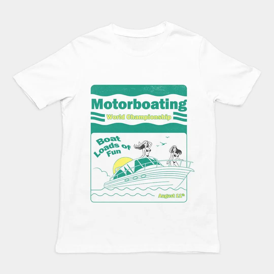 Motorboating World Championship T-shirt - Orbital Clothing
