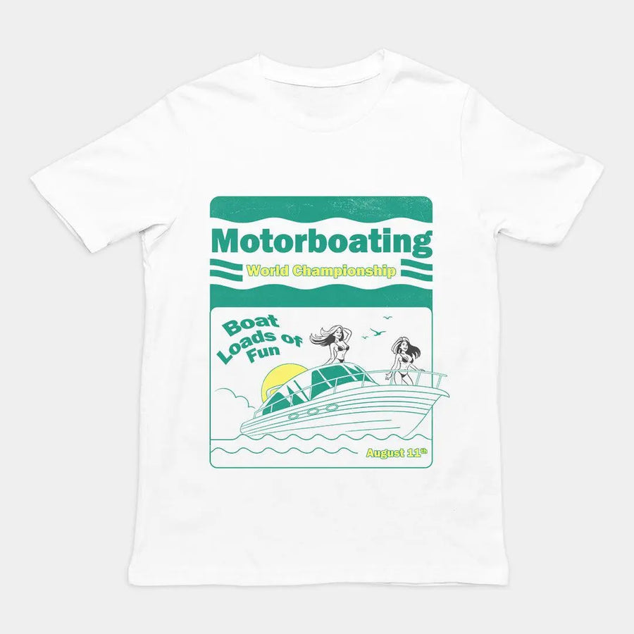 Motorboating World Championship T-shirt - Orbital Clothing