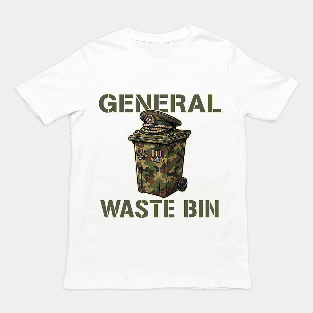 General Waste Bin T-Shirt Orbital Clothing