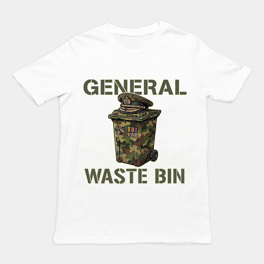 General Waste Bin T-Shirt Orbital Clothing