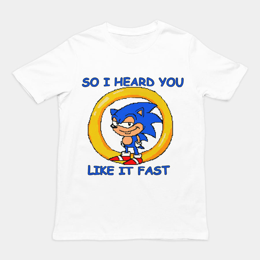 So I heard you like it fast T-Shirt Orbital Clothing