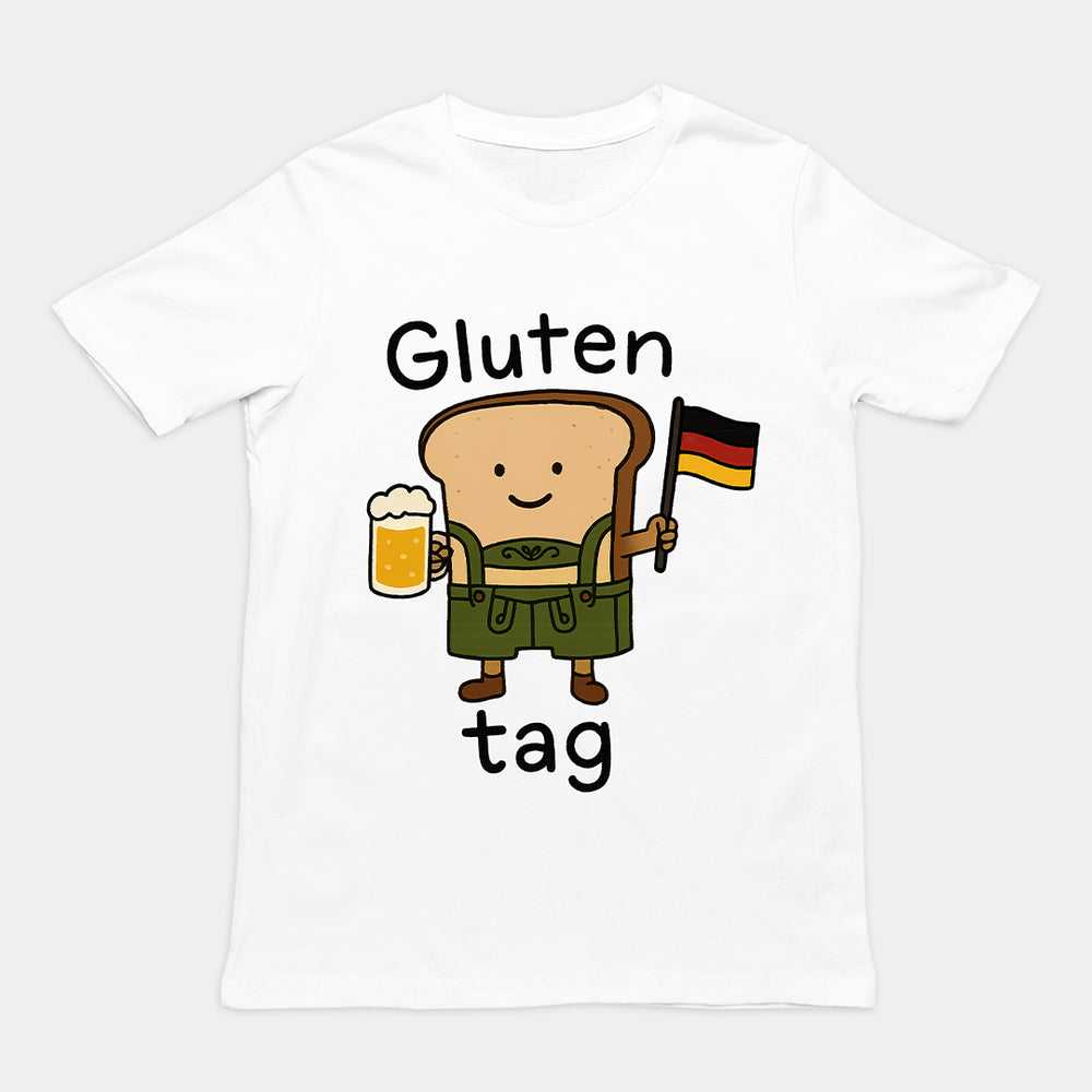 Gluten-Etikett-T-Shirt