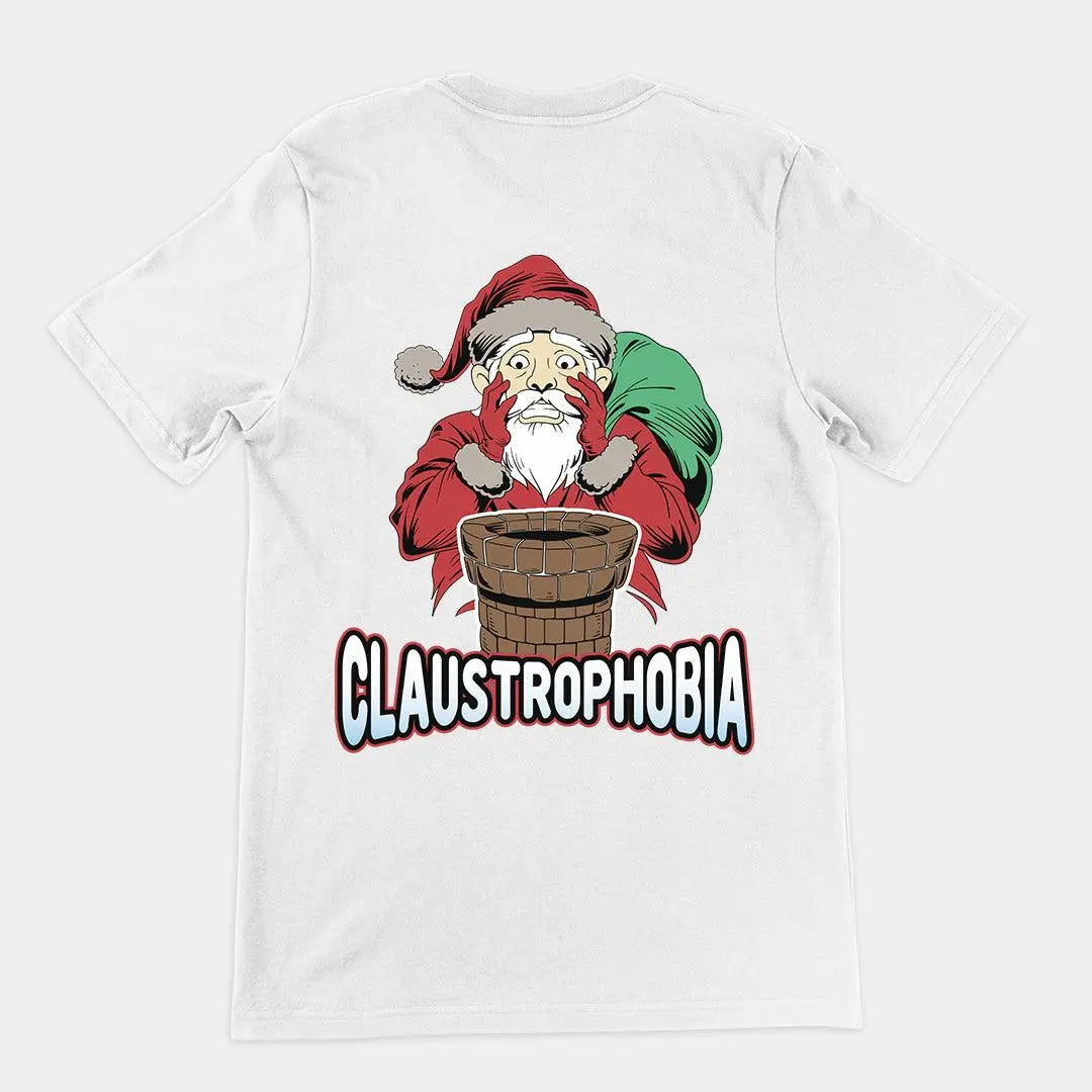 Claustrophobia t-shirt (backprint) - Orbital Clothing