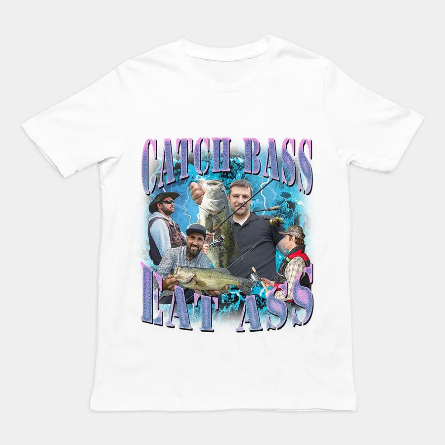 Catch Bass East Ass t-shirt - Orbital Clothing