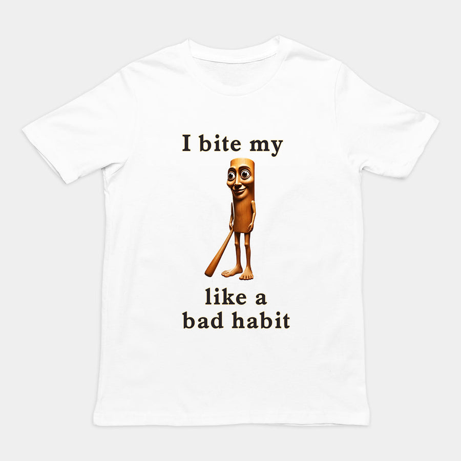 I bite my Tung like a bad habit T-Shirt Orbital Clothing