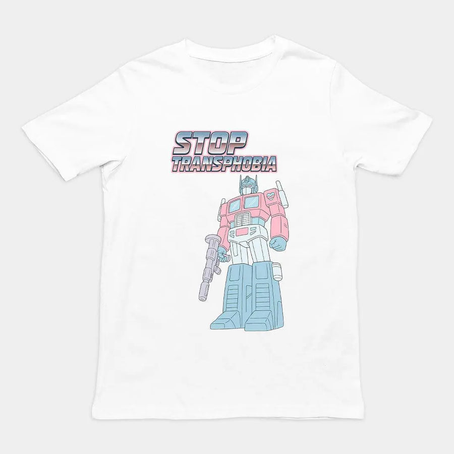 Stop Transphobia T-Shirt - Orbital Clothing