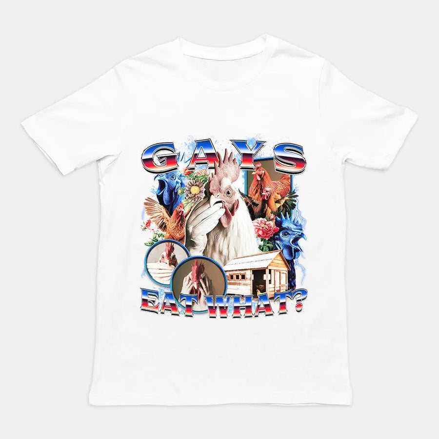 Gays Eat What T-Shirt - Orbital Clothing