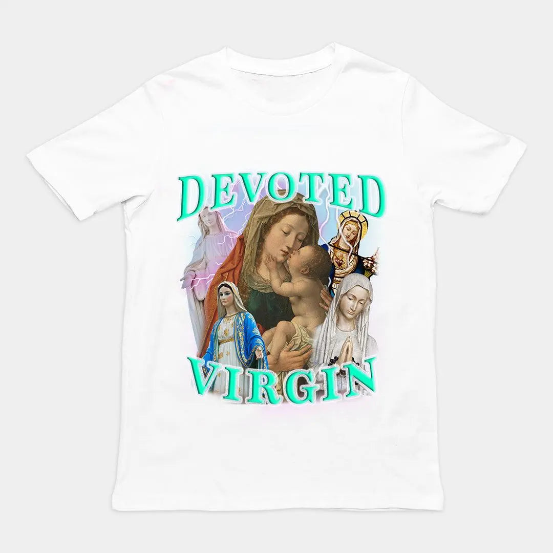 Devoted Virgin t-shirt - Orbital Clothing