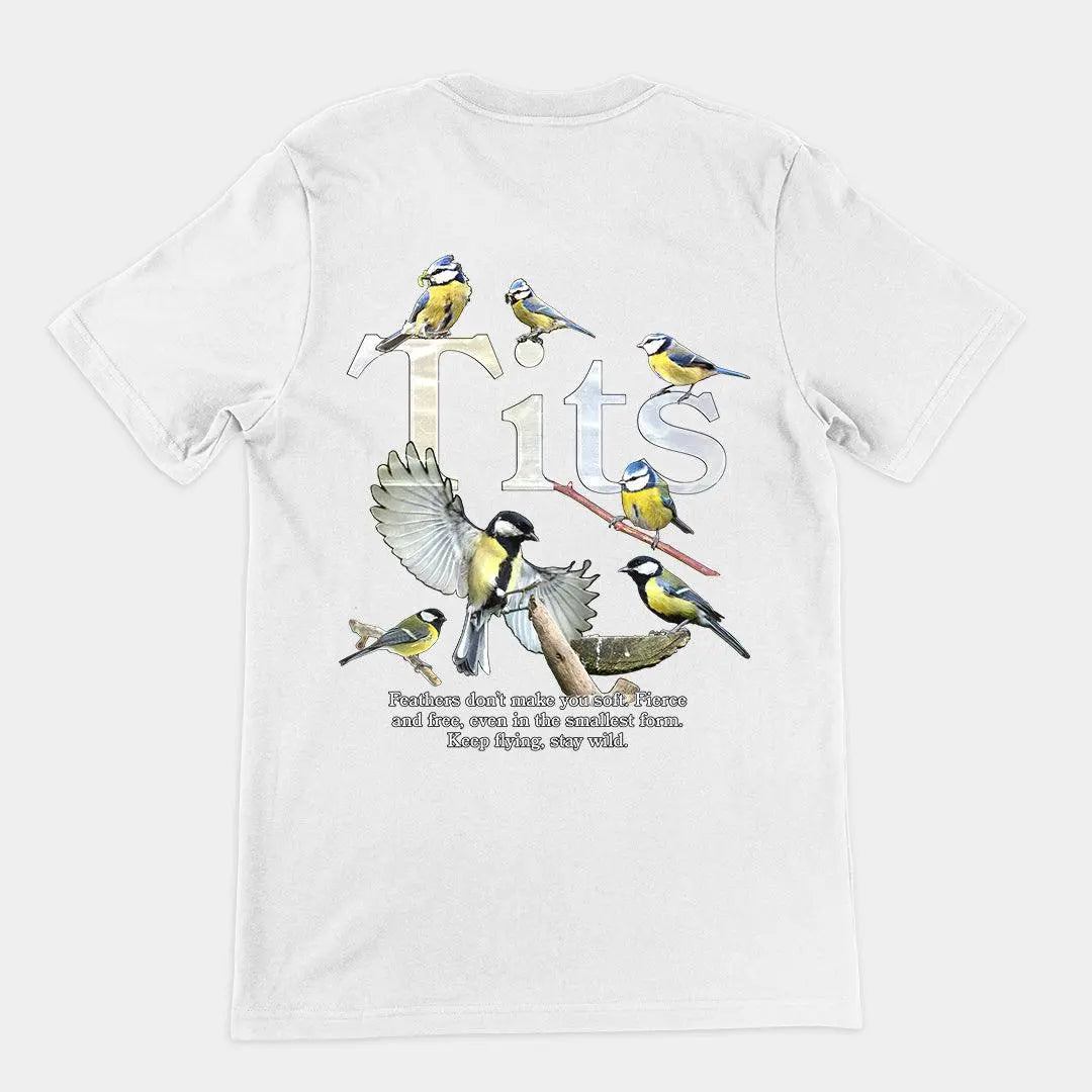 Tits t-shirt (backprint) - Orbital Clothing