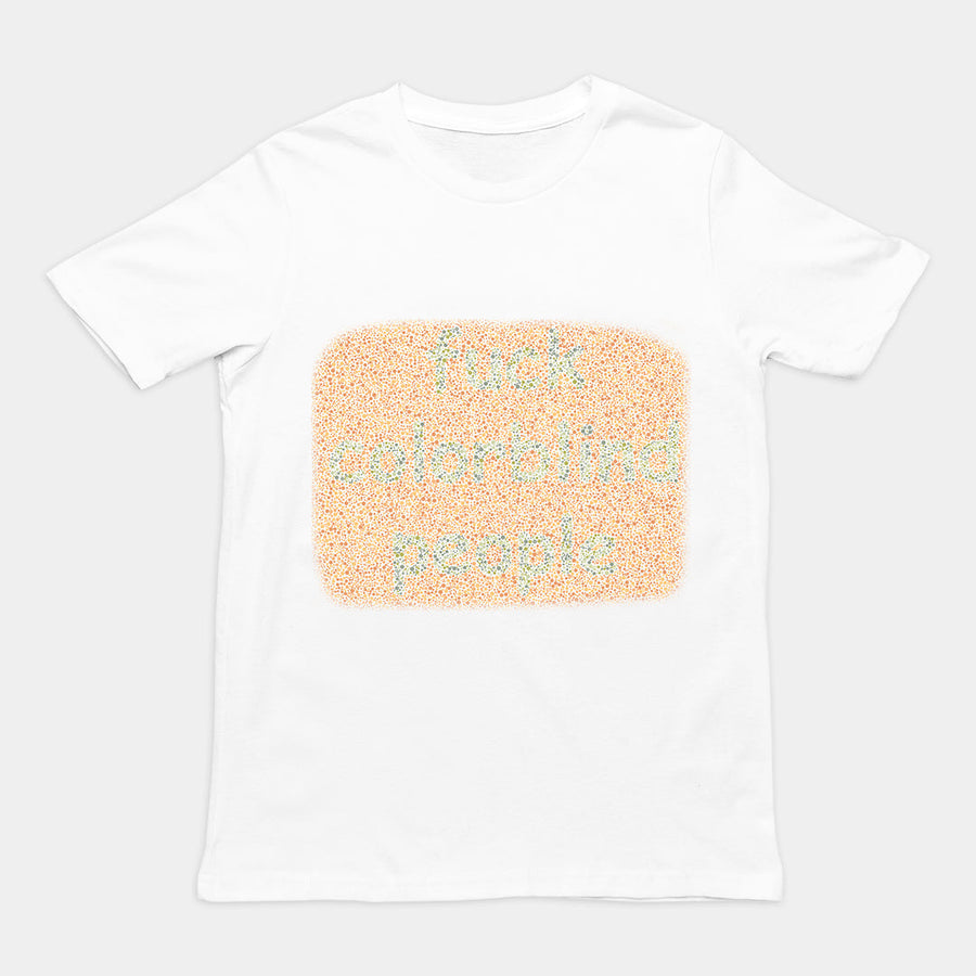 Colorblind People T-Shirt Orbital Clothing