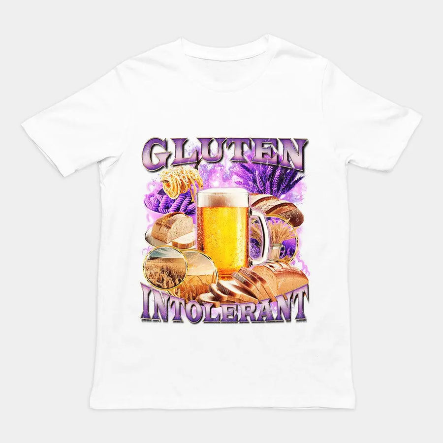 Gluten Intolerant (Updated Design) T-Shirt - Orbital Clothing