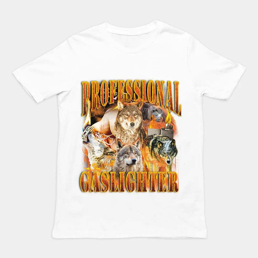 Professional Gaslighter t-shirt - Orbital Clothing
