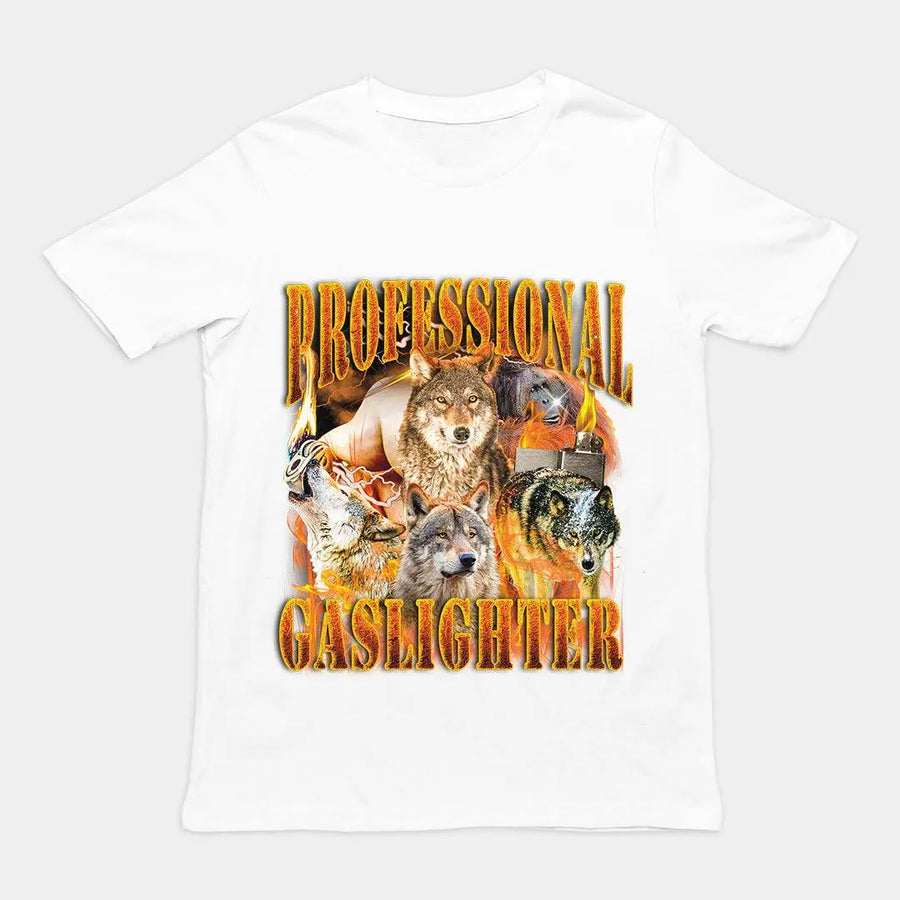 Professional Gaslighter t-shirt - Orbital Clothing