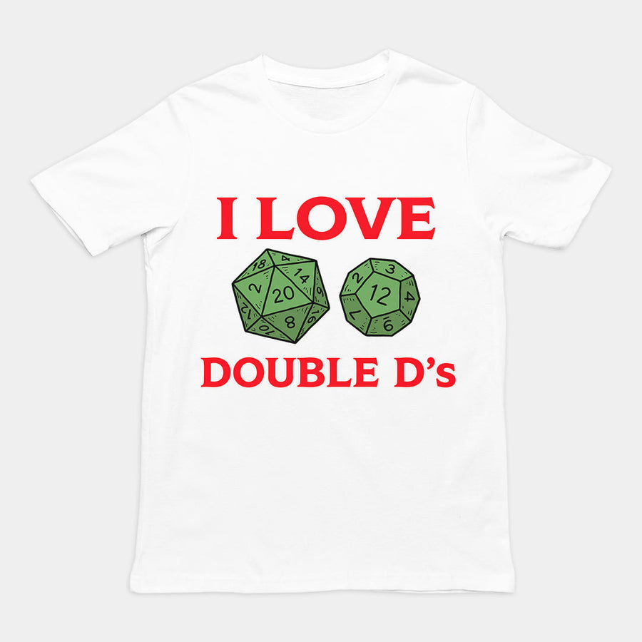 I love Double D's (Dungeons and Dragons) T-Shirt Orbital Clothing