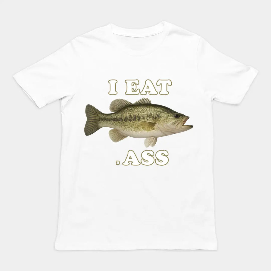 I Eat Bass T-Shirt Orbital Clothing