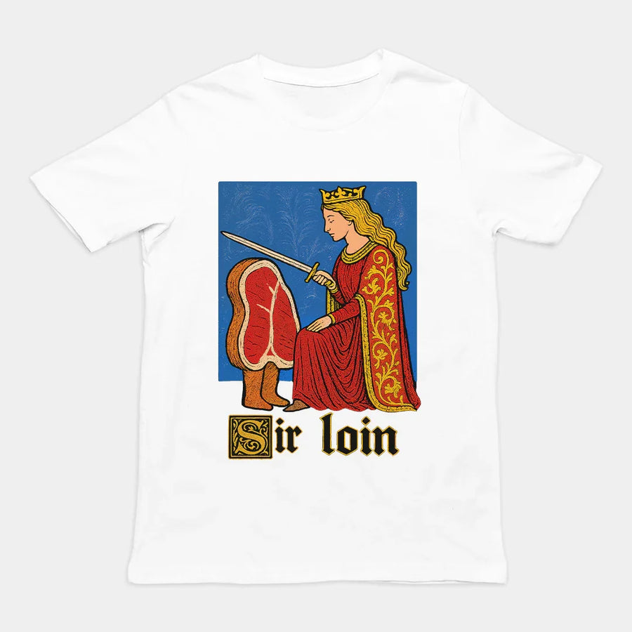 Sir Loin handdrawn T-Shirt - Orbital Clothing