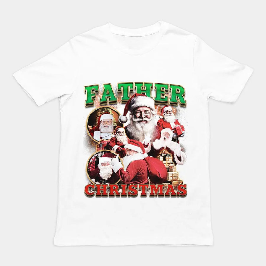 Father Christmas vintage T-Shirt - Orbital Clothing