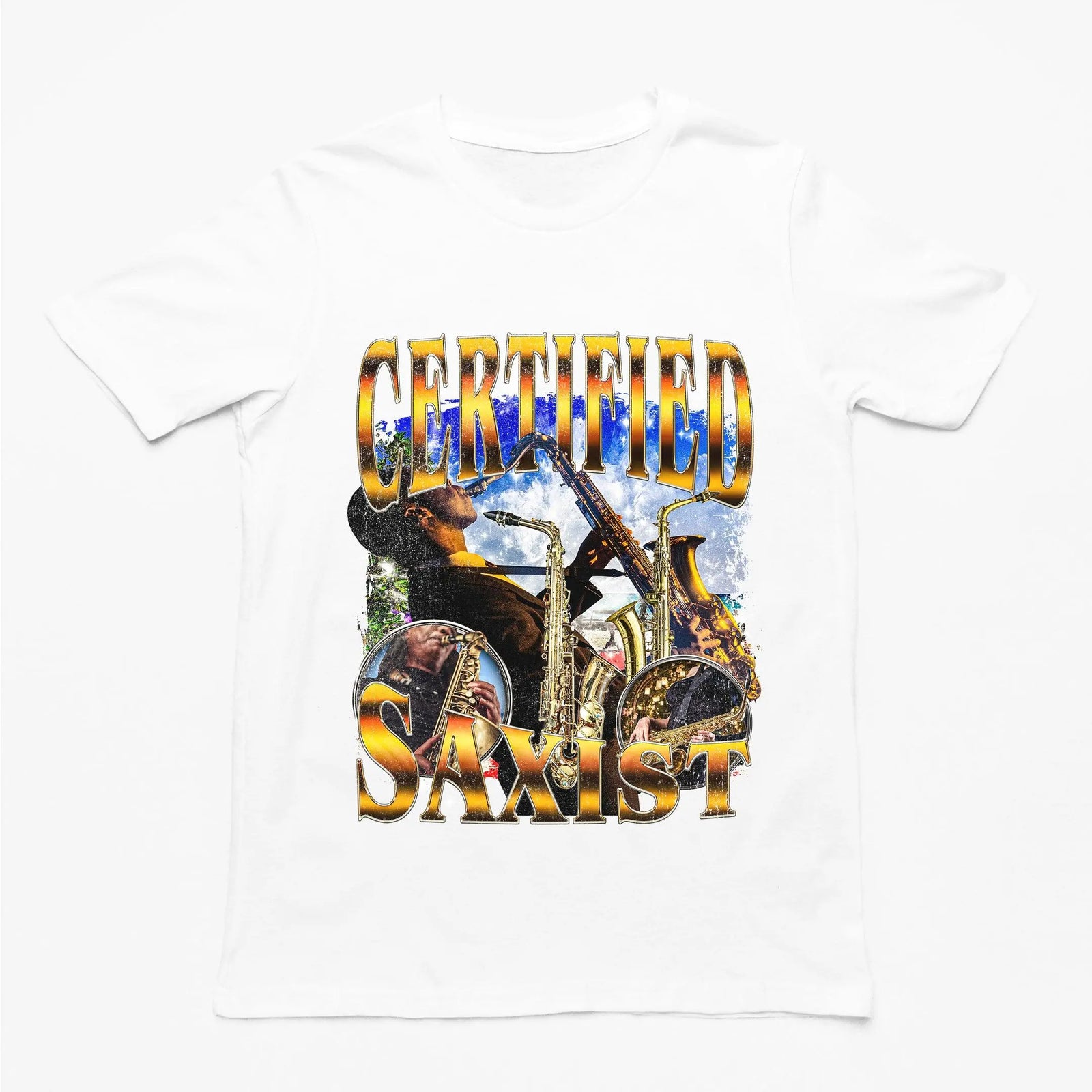 Certified Saxist T-Shirt - Orbital Clothing