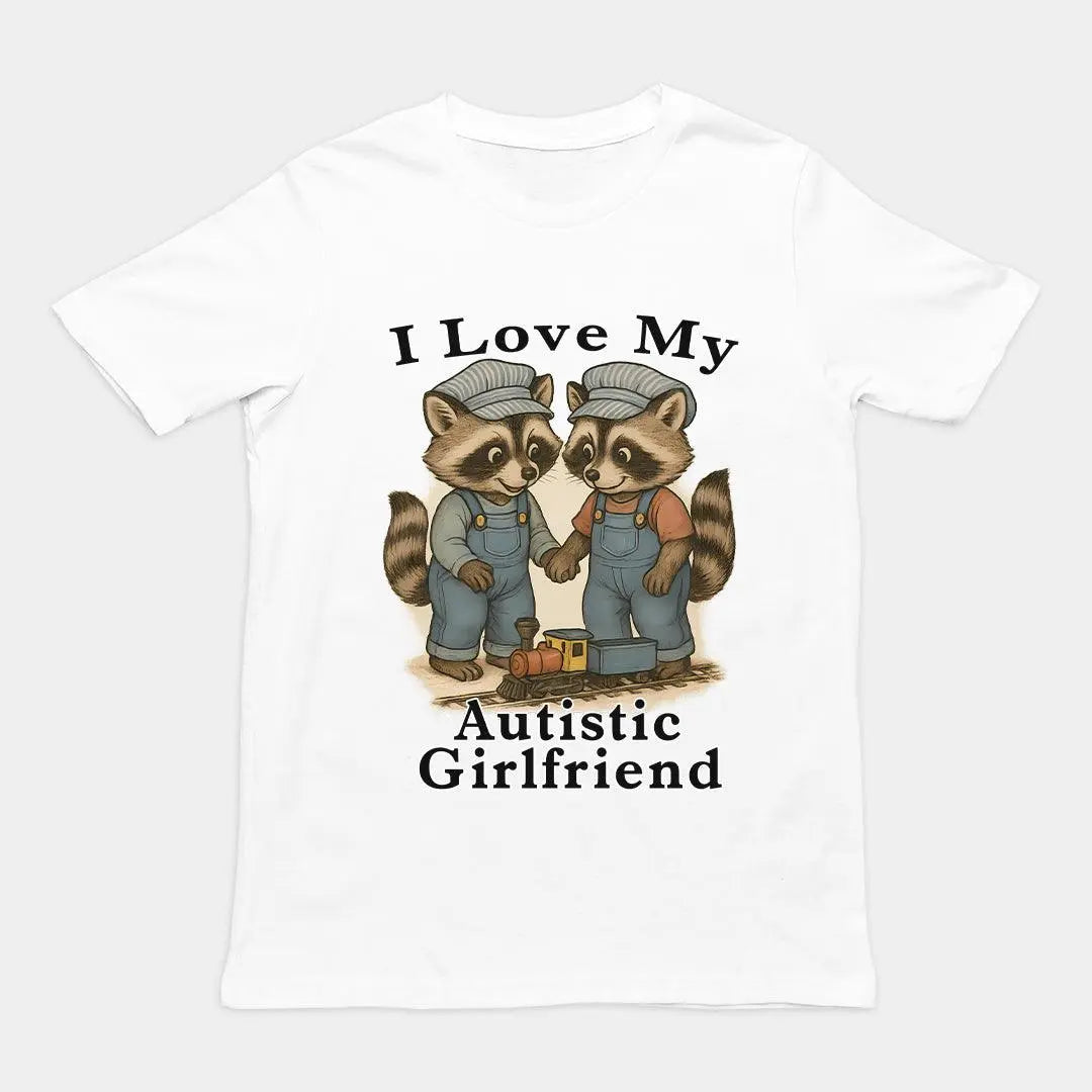 I Love my Autistic Girlfriend T-Shirt - Orbital Clothing