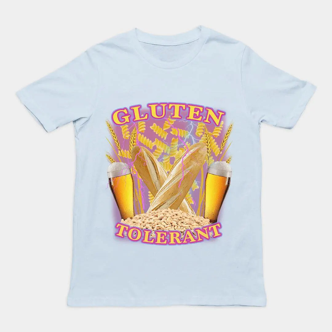 Gluten Tolerant (OG design) t-shirt - Orbital Clothing