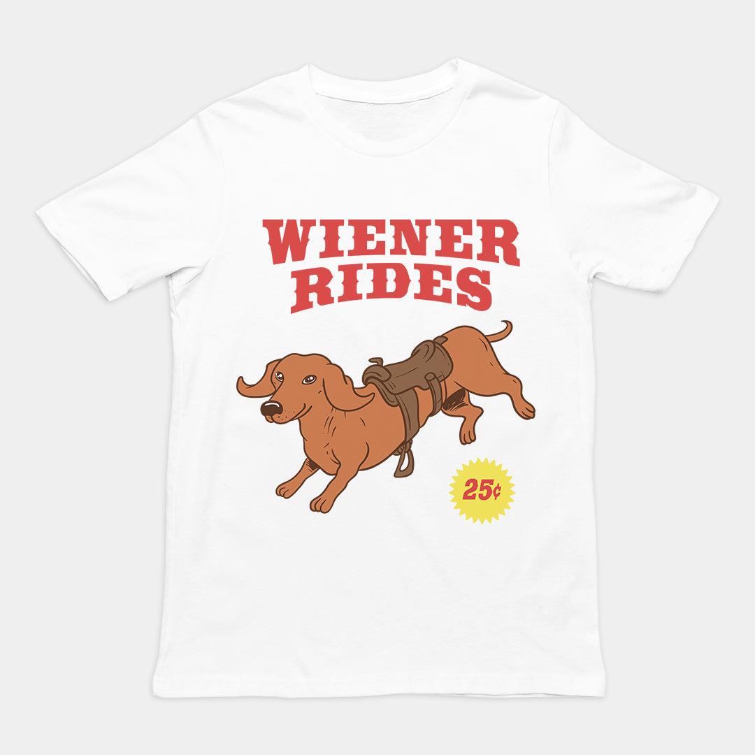 Wiener Rides T-Shirt Orbital Clothing